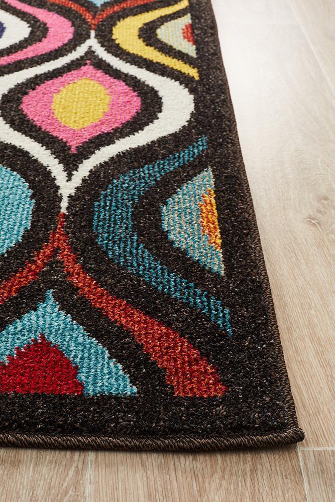 Gemini Modern 506 Multi Coloured Rug