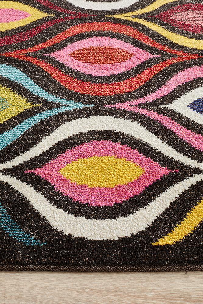 Gemini Modern 506 Multi Coloured Rug
