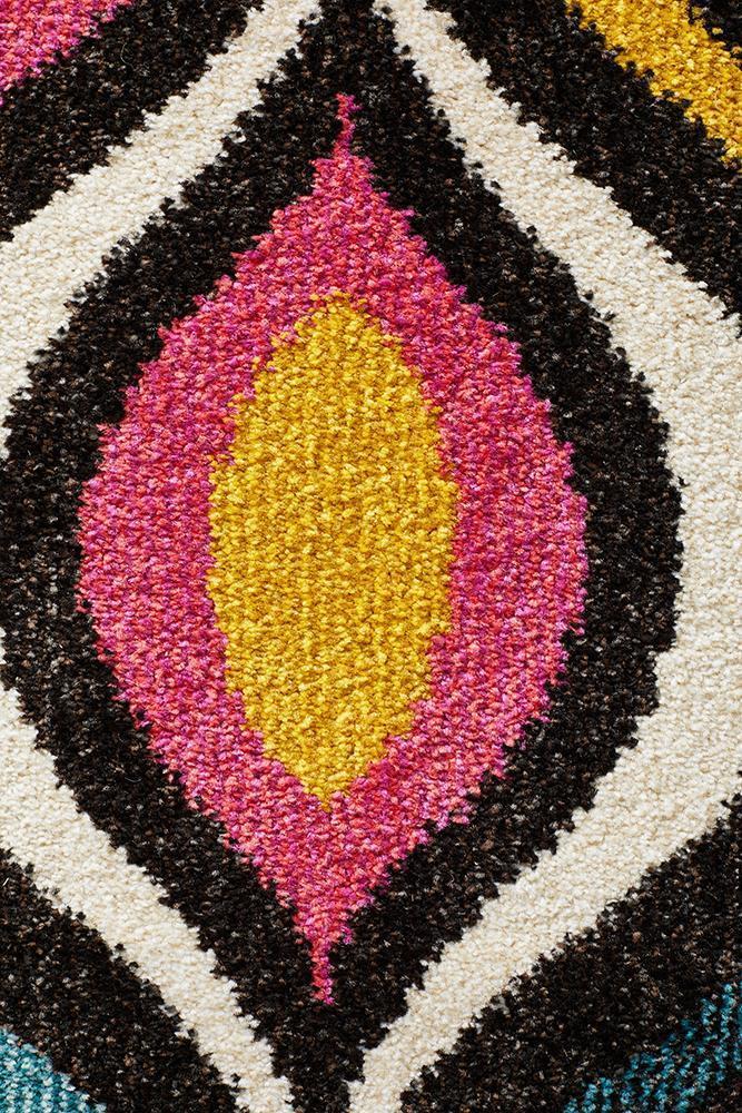 Gemini Modern 506 Multi Coloured Rug