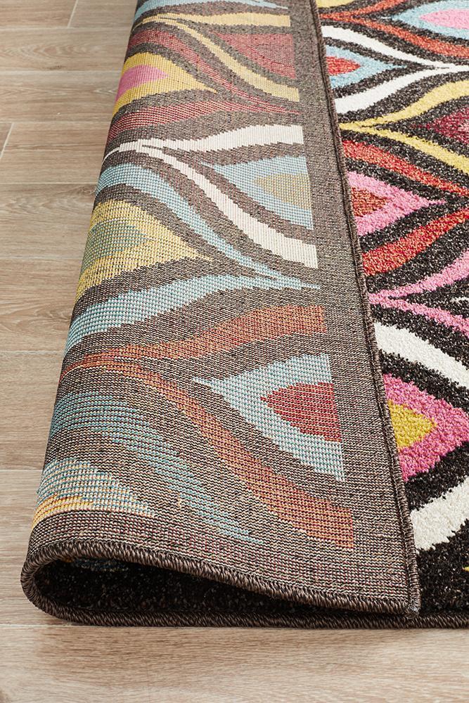 Gemini Modern 506 Multi Coloured Rug