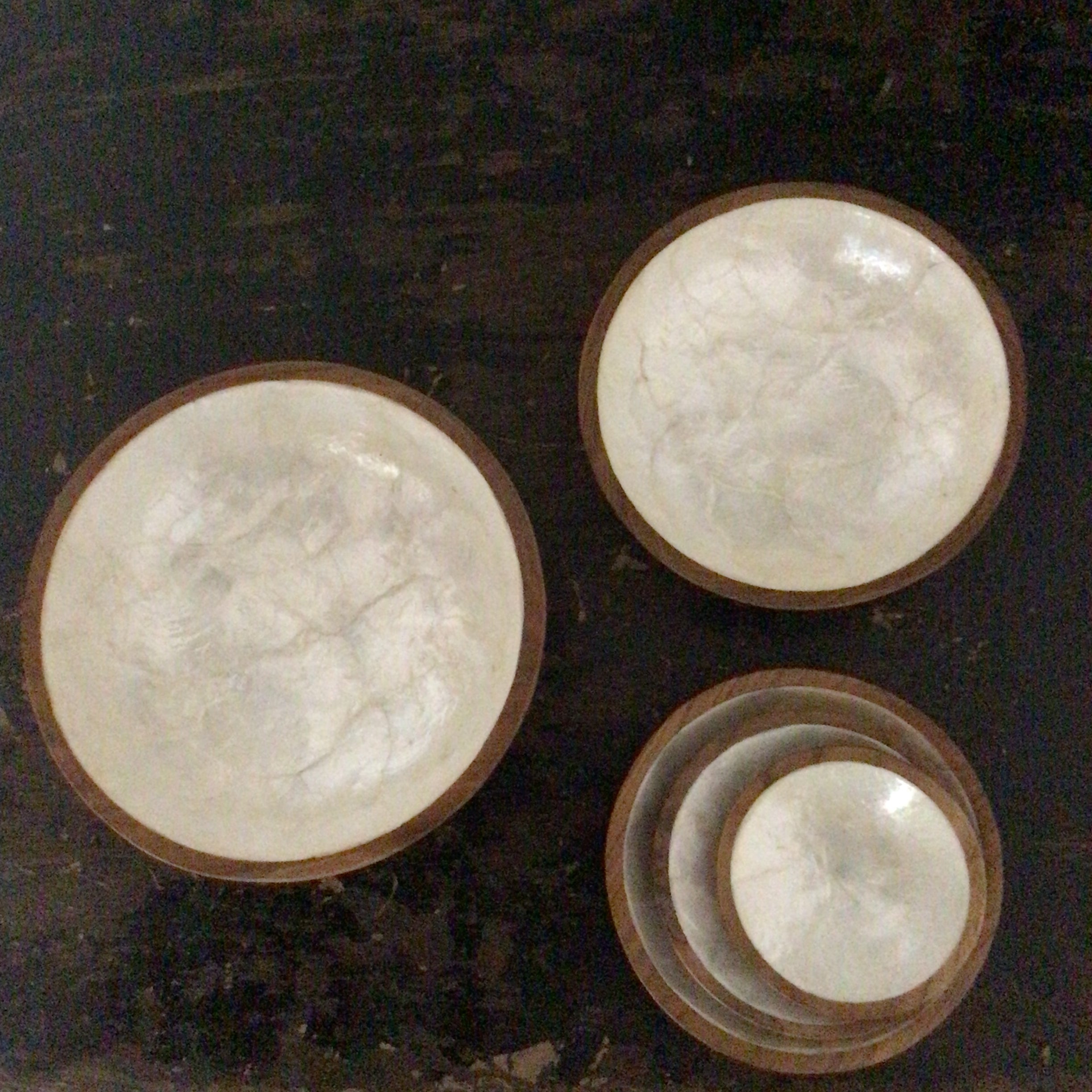 Teak Dishes