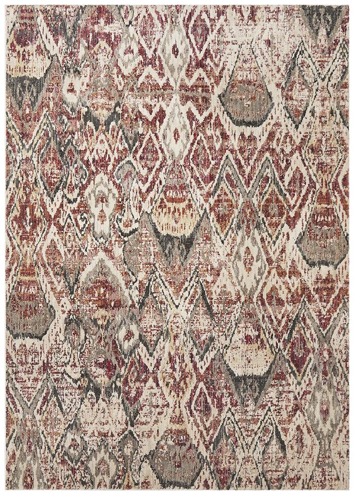 Jezebel Fluid Sunset Modern Rust Rug