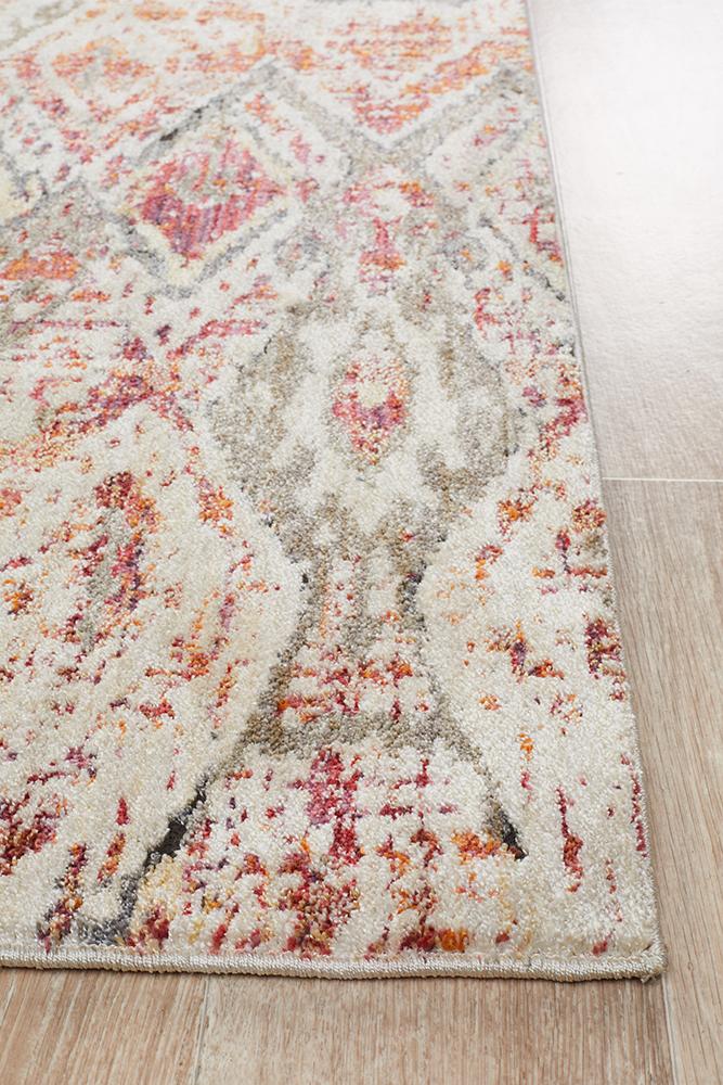 Jezebel Fluid Sunset Modern Rust Rug