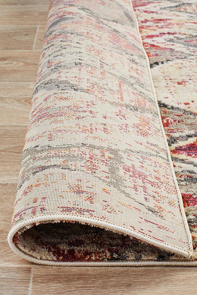 Jezebel Fluid Sunset Modern Rust Rug