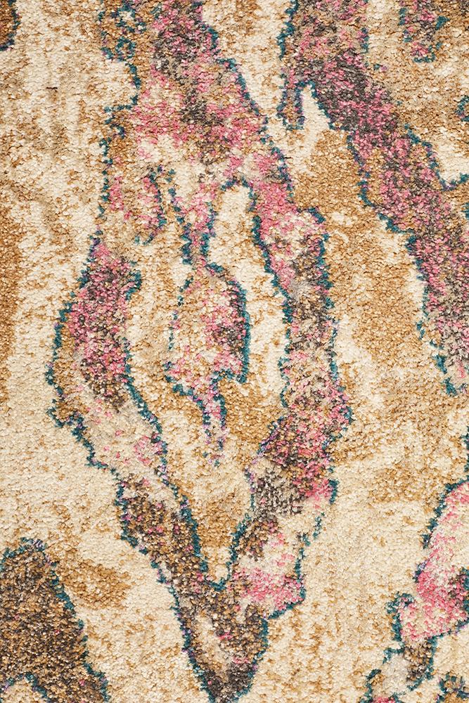 Medina Kaitlin Soft Pink and Beige Rug