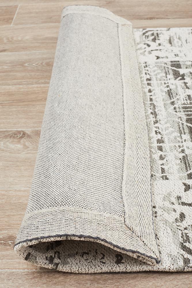 Magnolia 88 Silver Runner Rug