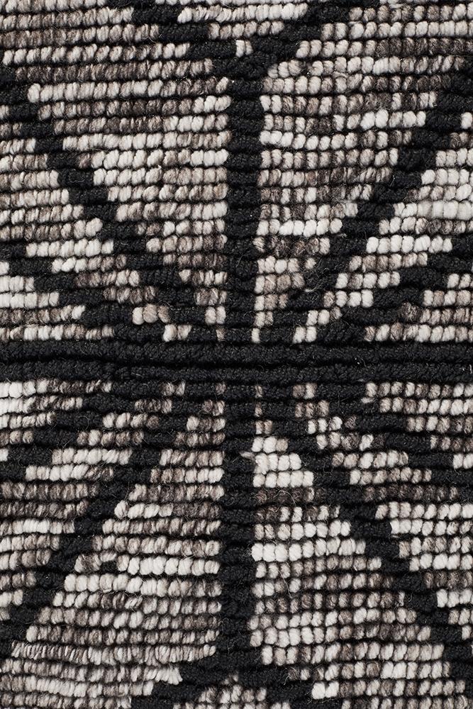 Miller Rhythm Motif Charcoal Rug