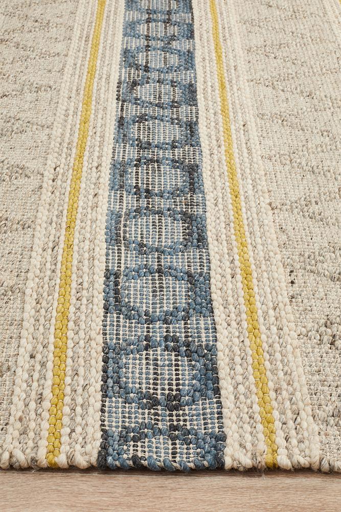 Miller Rhythm Opus Silver Rug