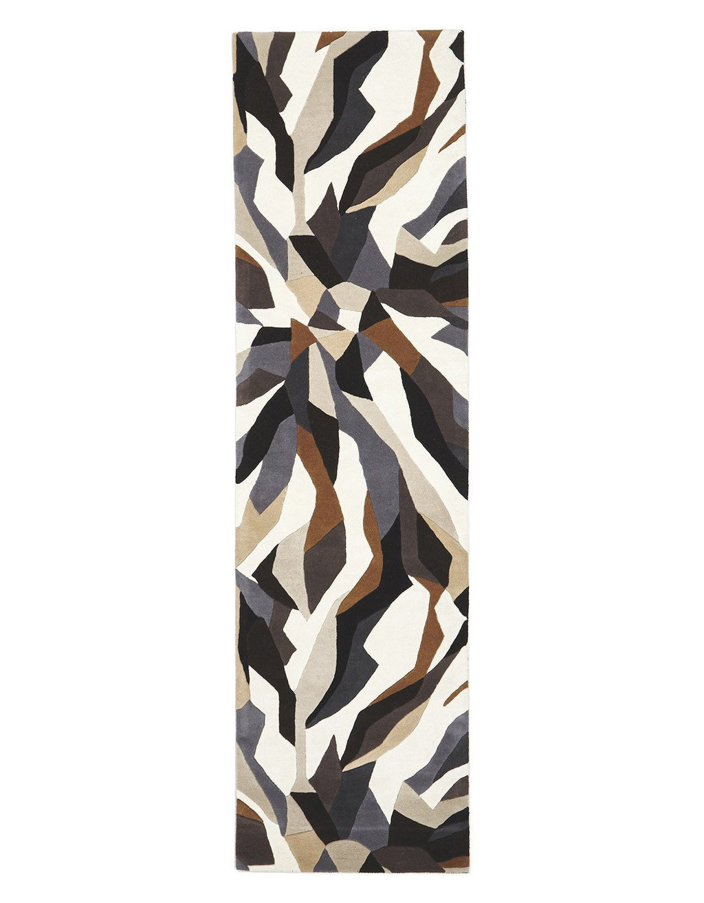 Matrix Pure Wool Fossil Runner Rug
