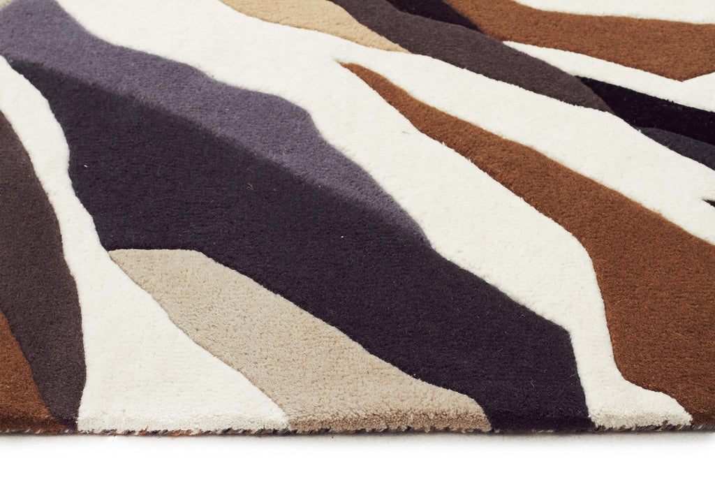 Matrix Pure Wool Fossil Runner Rug