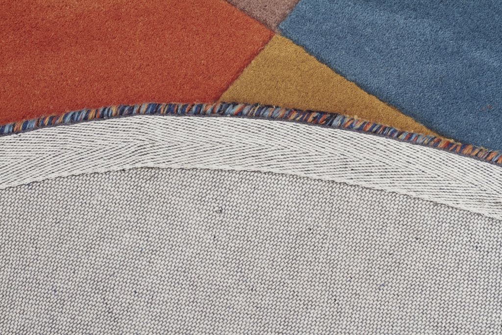 Matrix Pure Wool Sunset Round Rug