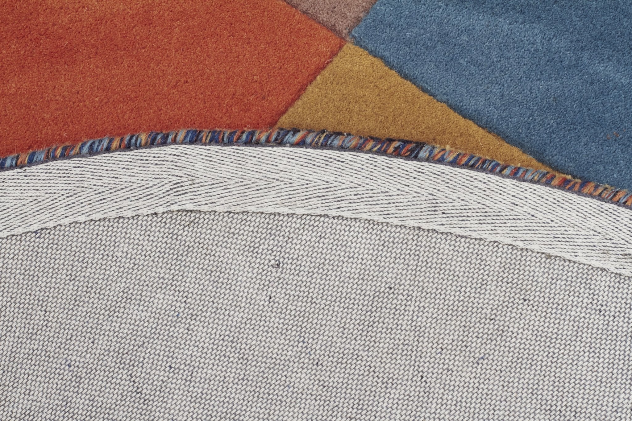 Matrix Pure Wool Sunset Round Rug