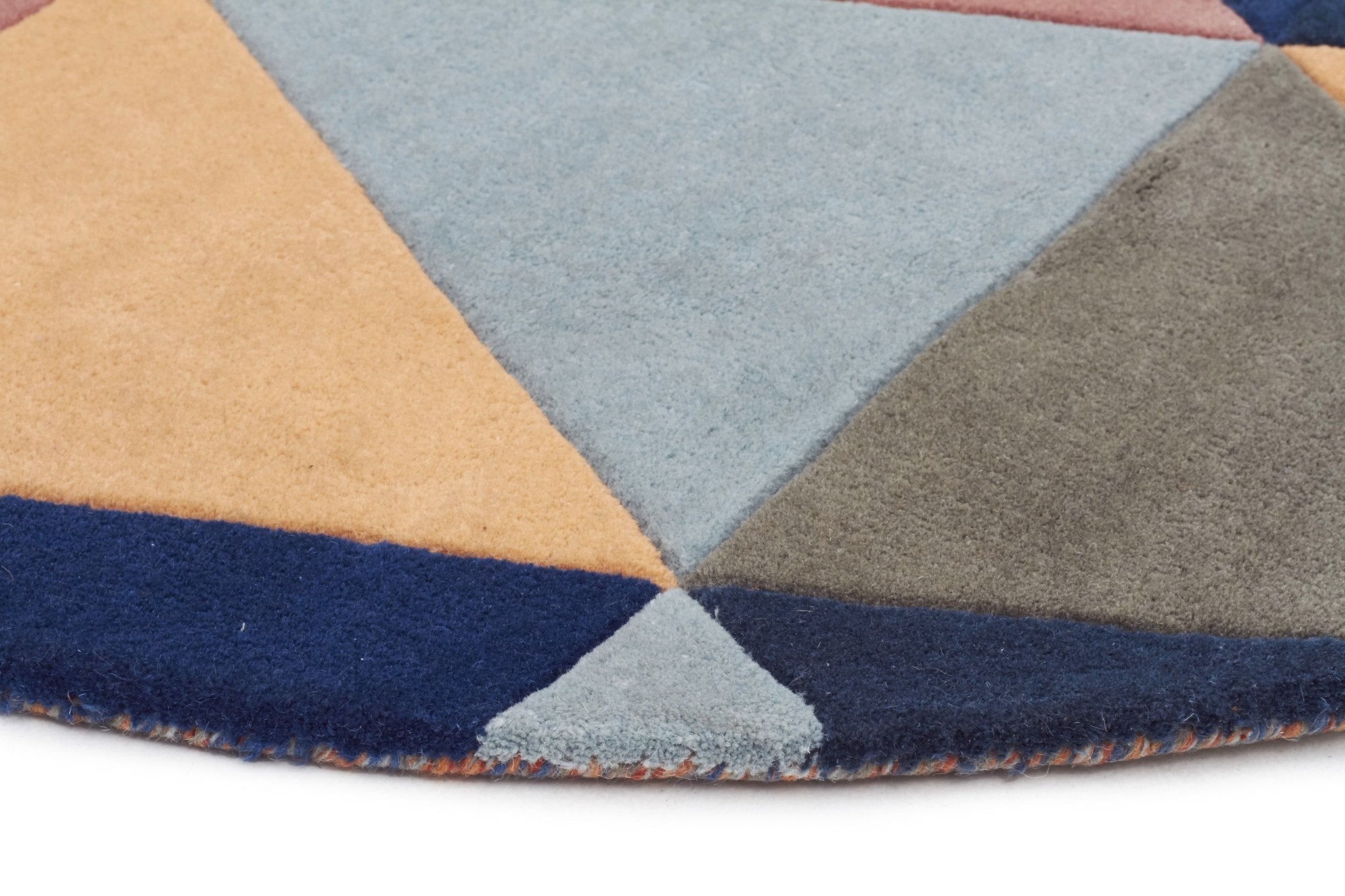 Matrix Pure Wool Multi Round Rug