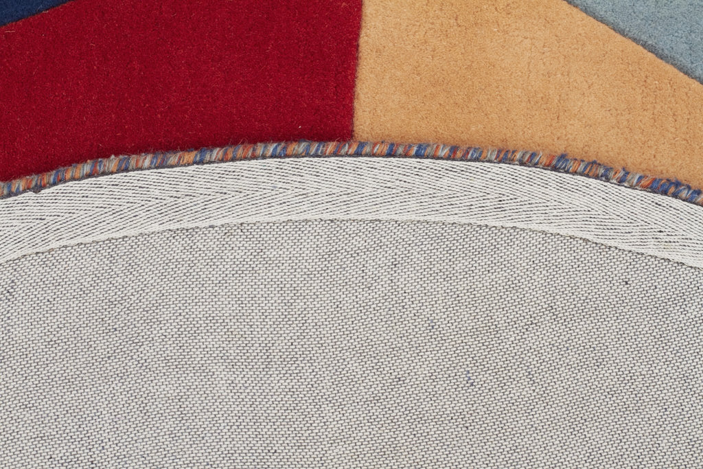 Matrix Pure Wool Multi Round Rug