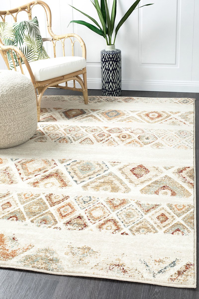 Oxford Mayfair Contrast Rust Rug