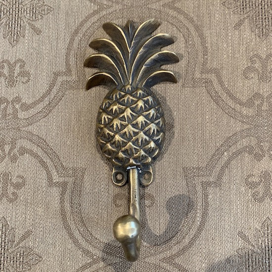 Pineapple Hook Brass