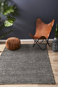 Skandinavian 300 Black Rug