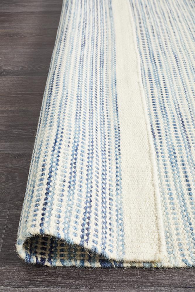Skandinavian 310 Blue Rug