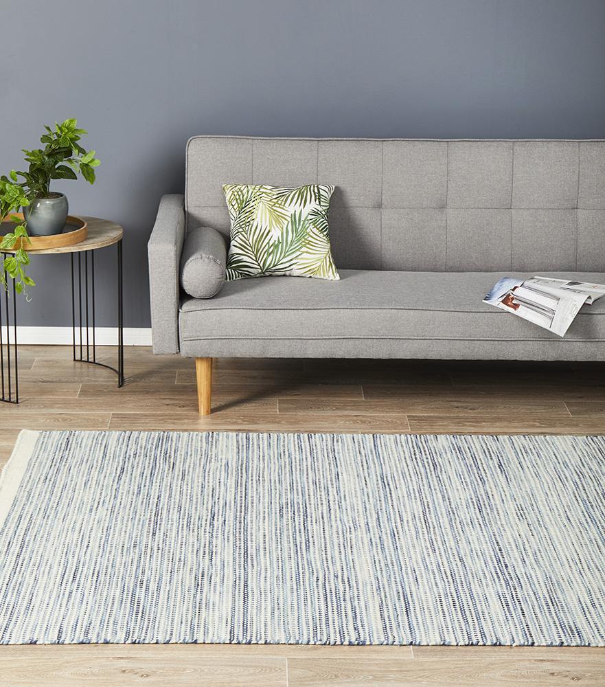 Skandinavian 310 Blue Rug
