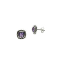 Twist  Purple Rain Earrings
