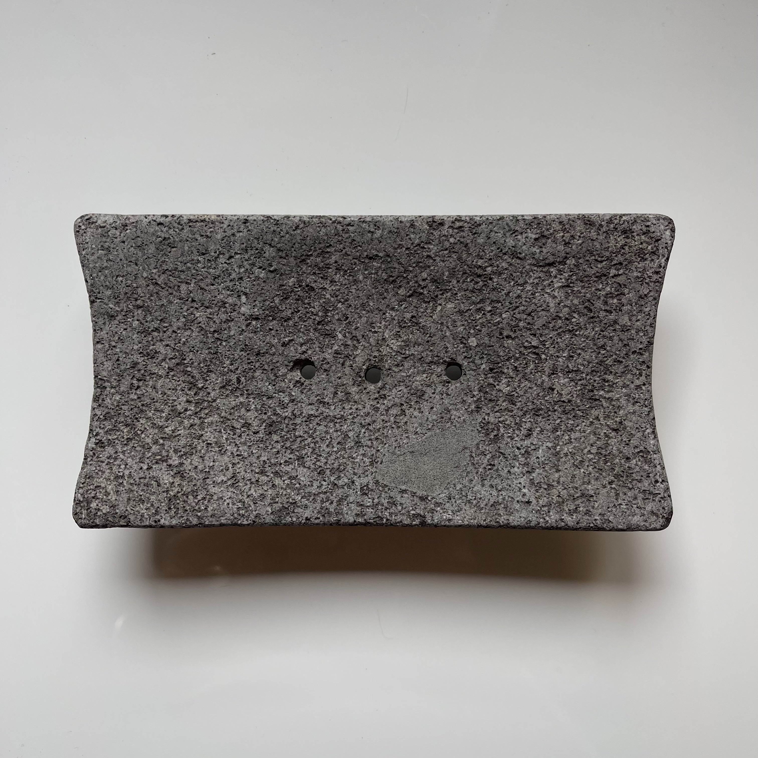Volcanic Rock Soap Dish Rectangle
