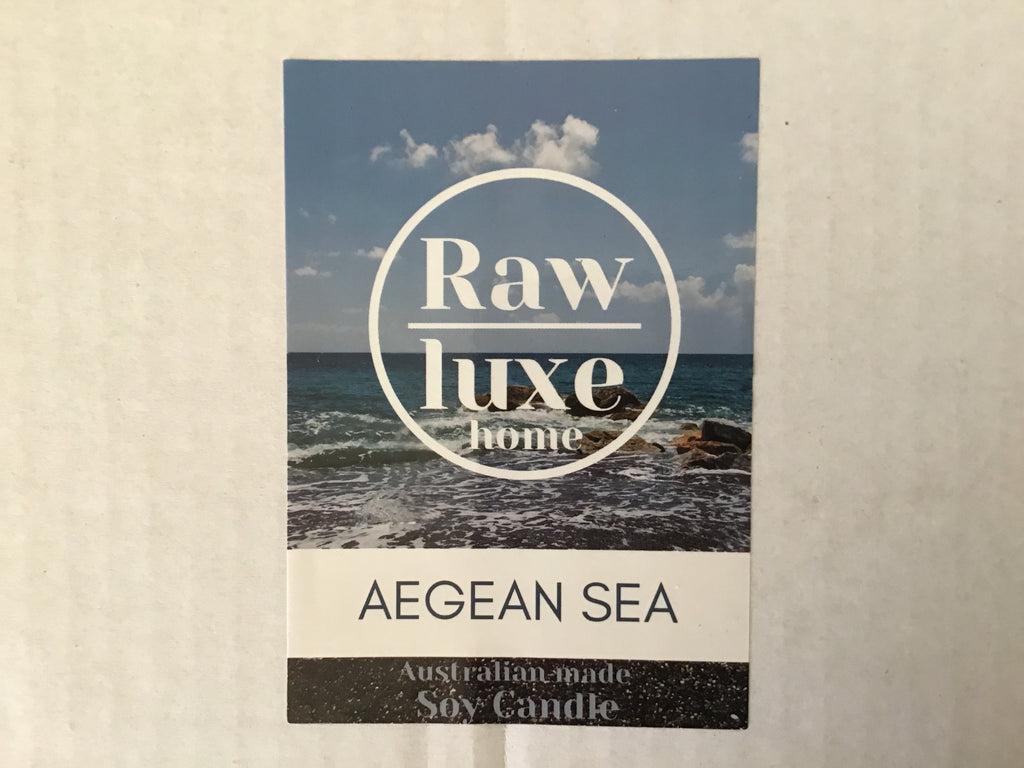 Rawluxe Australian Made 4 Wick Soy Candles