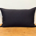 Black Lumbar Cushion