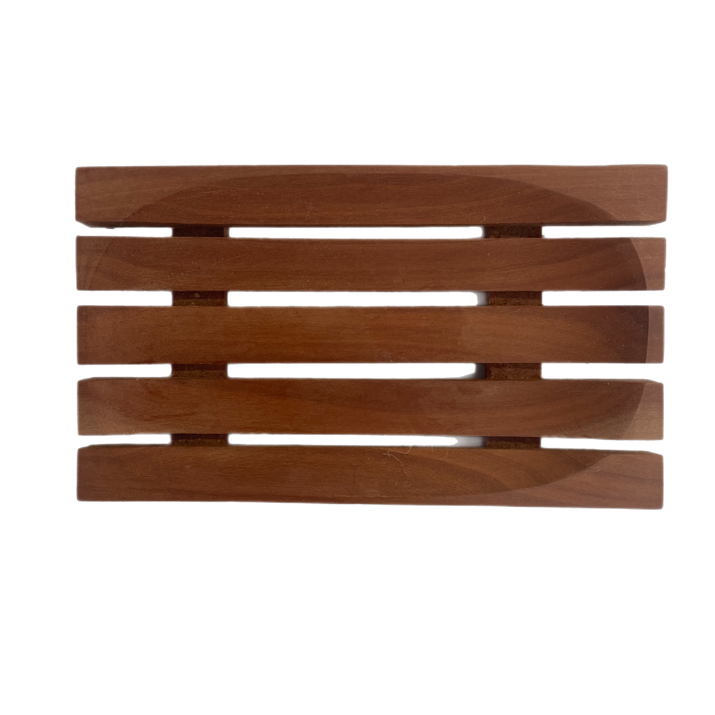 Rectangle Teak Soap Dish