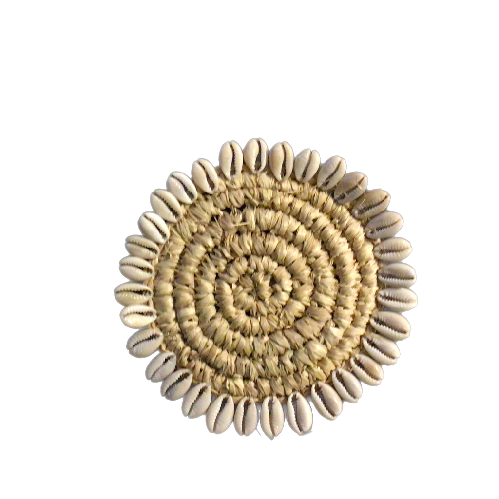Coasters Natural Raffia
