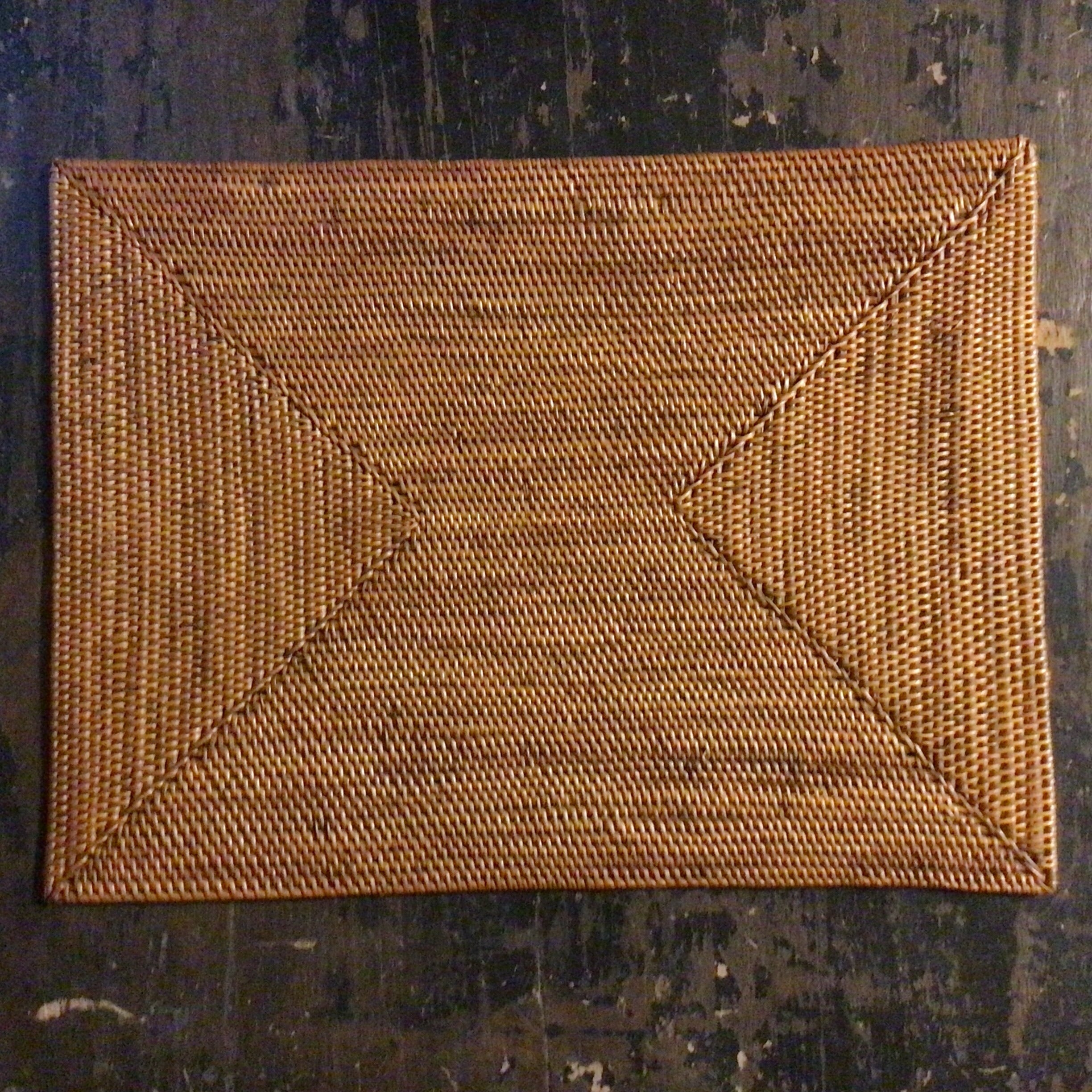 Rattan Rectangle Placemats