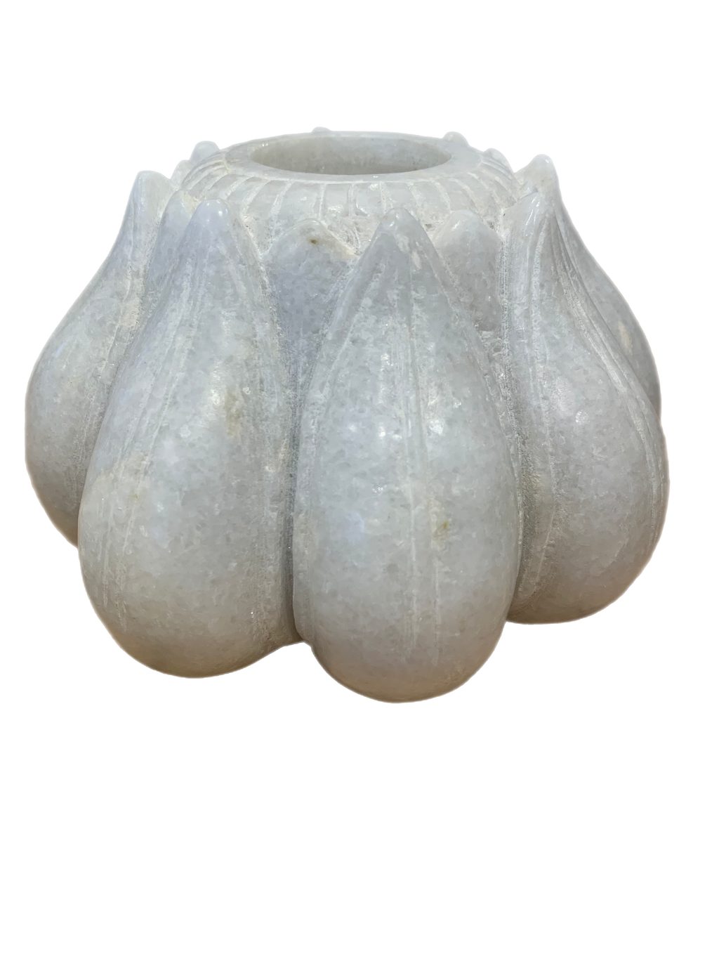 Marble Lotus Votive Holder