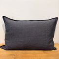 Charcoal  Lumbar Cushion Cover