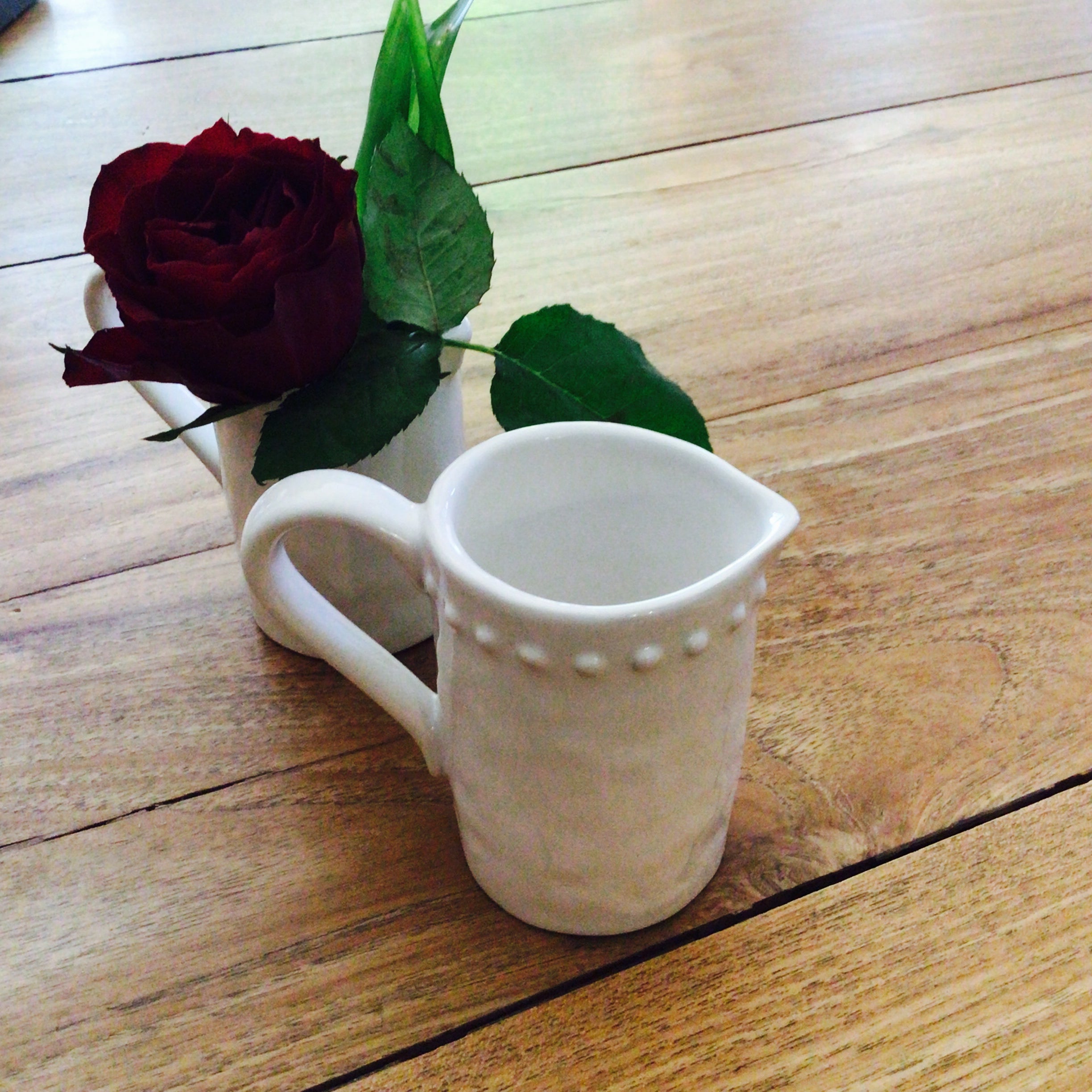 Little White Ceramic Jug