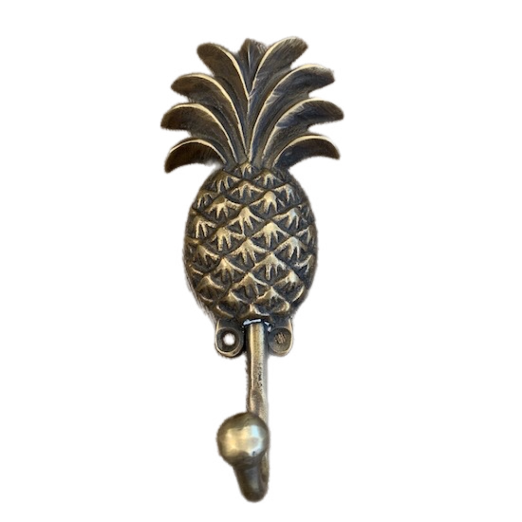 Pineapple Hook Brass
