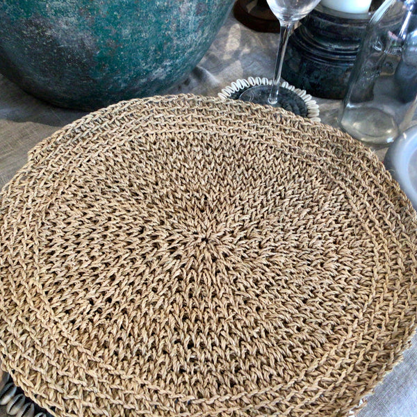 Natural Crochet Placemats