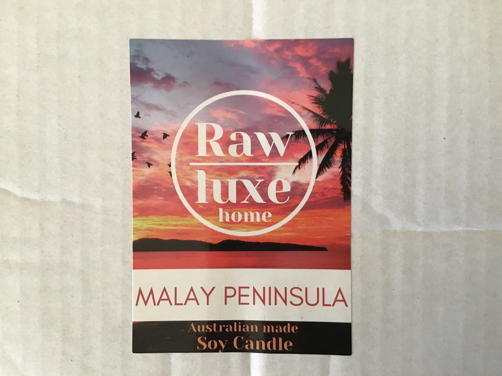 Rawluxe Australian Made 4 Wick Soy Candles