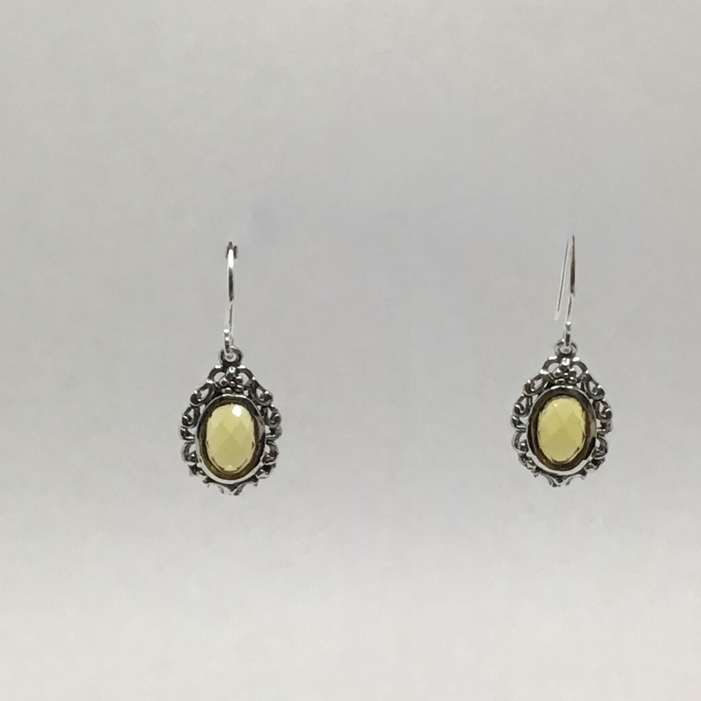 Rome Filigree Champagne Earring